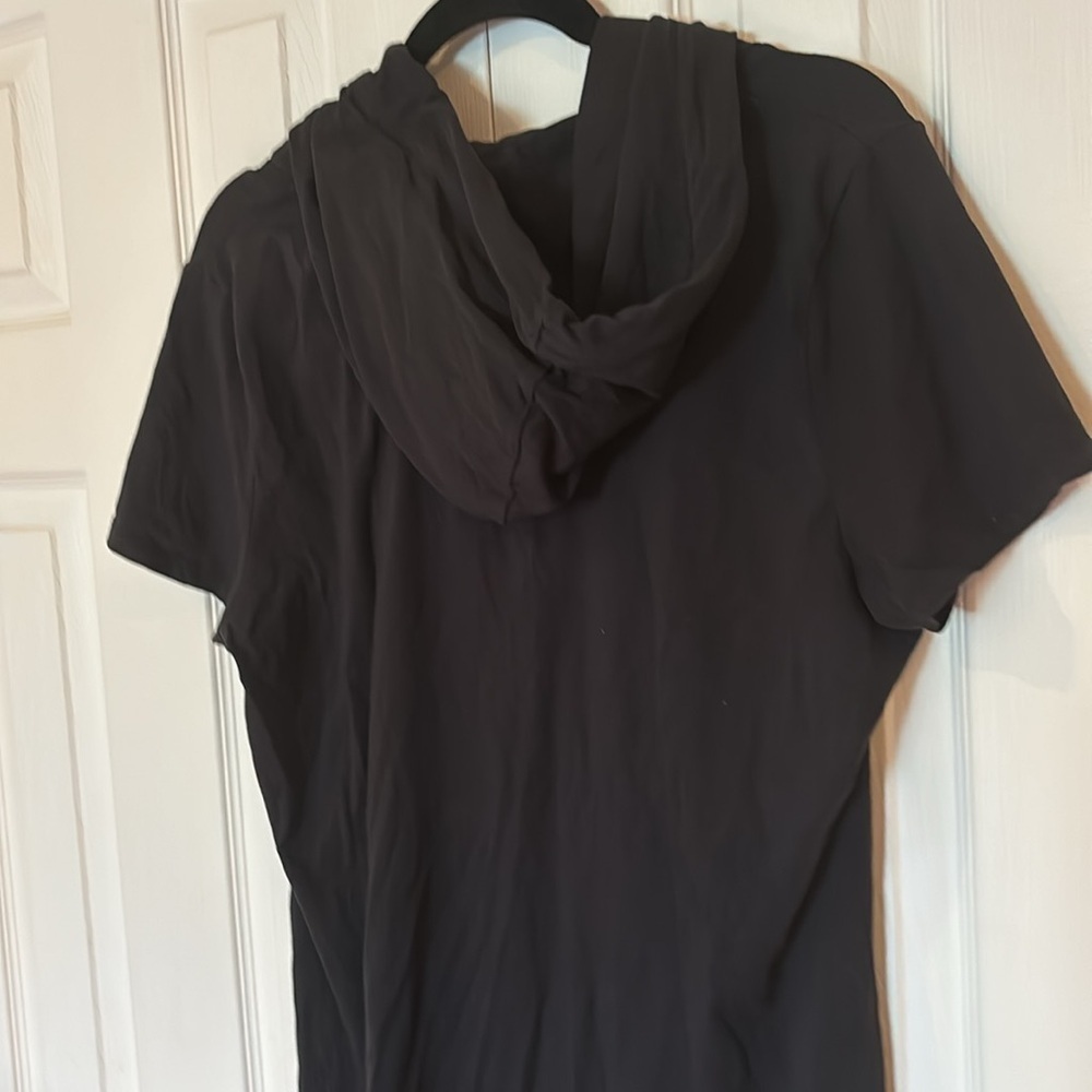 Calvin Klein shortsleeve logo hoodie  dress Sz XL - Picture 7 of 13